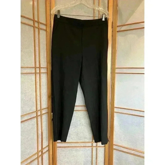 NWT Banana Republic Women's Pull-On Tapered Pants, Black 6P, Pockets MSRP $90 - Picture 3 of 12